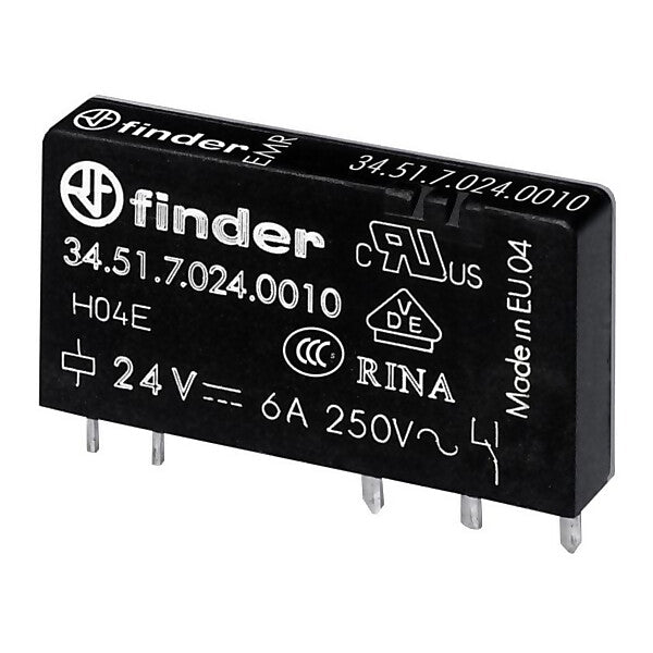 Finder Steck-/Printrelais 34.51.7.024.4010